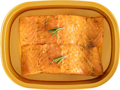 Readymeals Atlantic Salmon Burgers Rsmry Hrb 6oz - LB - Image 1