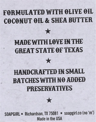 Soapgirl Texas Sage Soap - 5OZ - Image 4