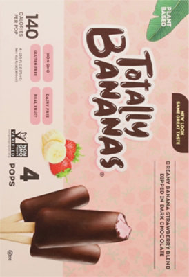 Totally Bananas Strawberry Banana Pops - 4 Count - Image 6