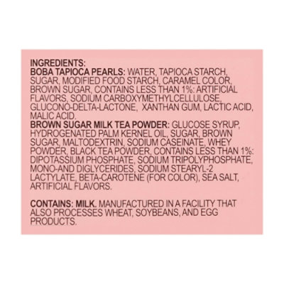 Asha Hello Kitty Brown Sugar Latte Bubble Milk Tea Kit with Boba - 4-1.9 Oz - Image 4