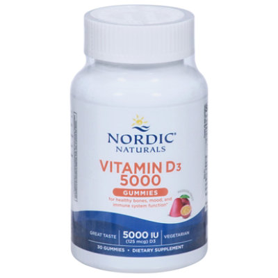 Nordic Naturals Vit D3 Gummies 5k - 30 CT - Image 3