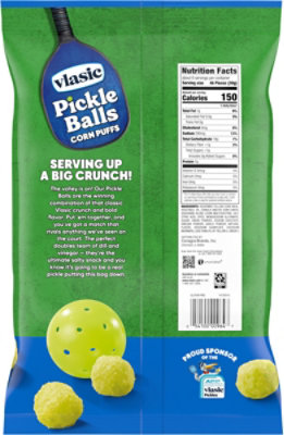 Vlasic Dill Pickle Ball Corn Puffs - 6.5 Oz - Image 5