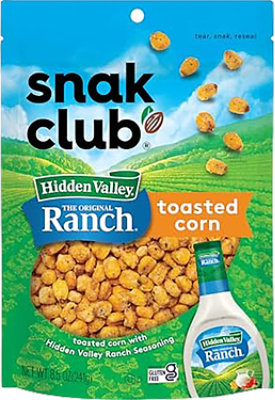 Snak Club Hidden Valley Ranch Toasted Corn - 8.5 OZ - Image 1