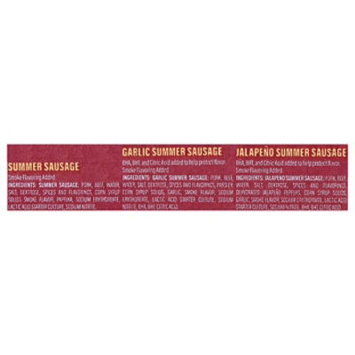 Bridgford Summer Sausage 3 Pack - 48 OZ - Image 4
