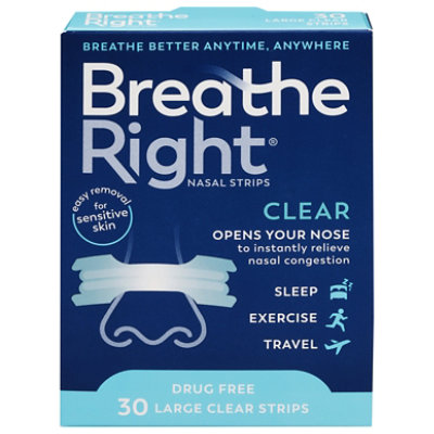 Breathe Right Clear Strip Large - 30 CT - Image 2