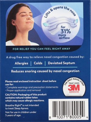 Breathe Right Clear Strip Large - 30 CT - Image 3