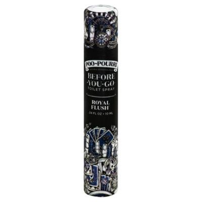 Poo-Pourri Before You Go Royal Flush Toilet Spray - 10 Ml - Image 1