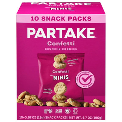 Partake Mini Sprinkle Cookies - 6.7 Oz - Image 2