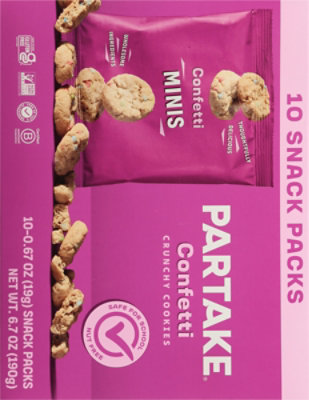 Partake Mini Sprinkle Cookies - 6.7 Oz - Image 5