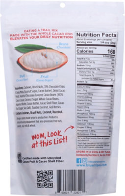 Blue Stripes Trail Mix Whole Cacao - 8 OZ - Image 6