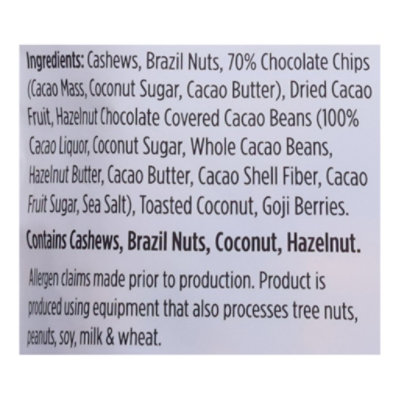 Blue Stripes Trail Mix Whole Cacao - 8 OZ - Image 5