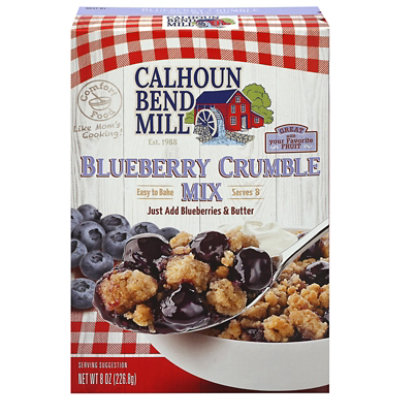 Calhoun Bend Mill Blueberry Crumble Mix - 8 Oz - Image 1