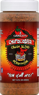 Gringos Chupacabra Cajun Blend Seasoning - 12 Fl. Oz. - Image 2