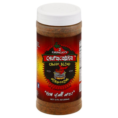 Gringos Chupacabra Cajun Blend Seasoning - 12 Fl. Oz. - Image 1