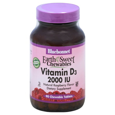 Bb Earthsweet Chew Vit D3 2000 Iu - 90 CT - Image 1