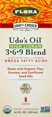 Flora Hlth Lign Oil Blnd - 8.5 OZ - Image 2