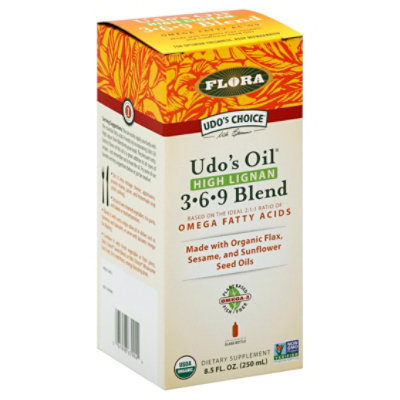 Flora Hlth Lign Oil Blnd - 8.5 OZ - Image 1