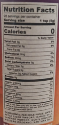 Sadie's New Mexican Red Chile Hot Sauce - 5 Oz - Image 2