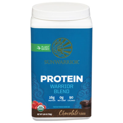 Sunwarrior Warrior Blend Chocolate - 1.55 LB - Image 2