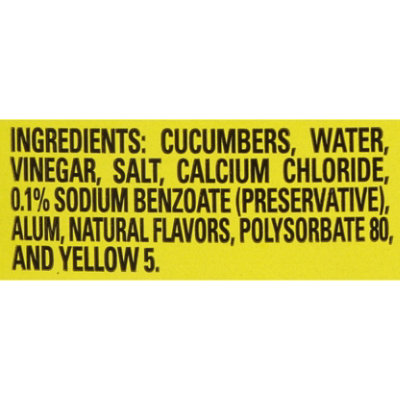 Mt Olive Processed Dill Pickle - 128 OZ - Image 5