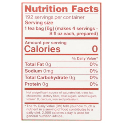 Luzianne Decaffeinated ICed Tea Tea Bags - 48 Count - Image 4