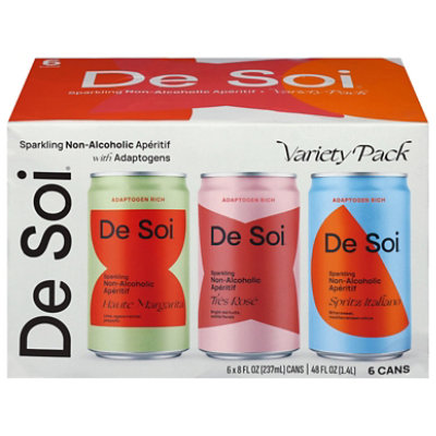 De Soi Non Alcoholic Mocktails Variety - 48 OZ - Image 2