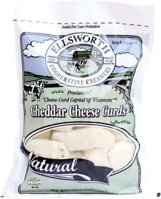 Ellsworth White Cheddar Cheese Curds - LB - Image 1
