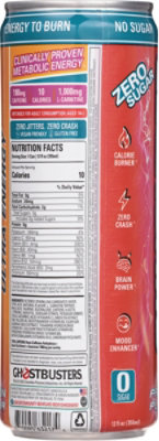 Oxyshred Ghostbuster Ultra Energy Proton  Plasma No Sugar Energy Drink Can - 12 Fl. Oz. - Image 5