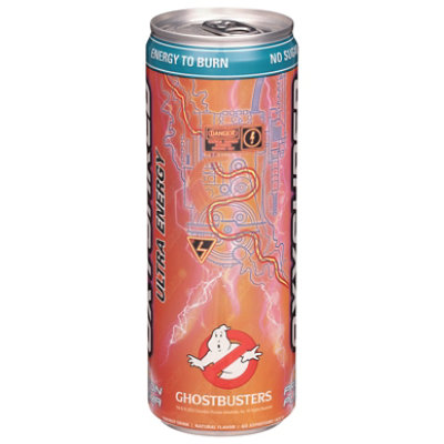 Oxyshred Ghostbuster Ultra Energy Proton  Plasma No Sugar Energy Drink Can - 12 Fl. Oz. - Image 1