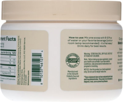Bloom Nutrition Colostrum Collagen Orange - 4.23 OZ - Image 4