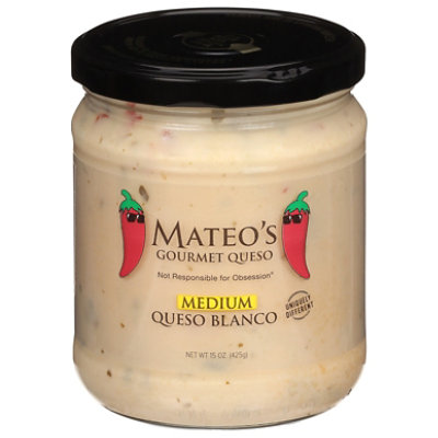 Mateos Med Salsa Queso Blanco - 15 OZ - Image 1