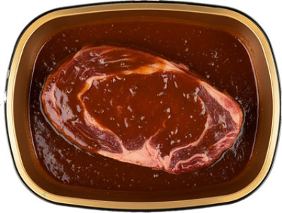 Readymeals Ribeye Steak W/soy Sriraha Mushroom - LB - Image 1