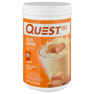 Quest Salted Caramel Milkshake Protein Powder - 25.6 Oz - Image 3