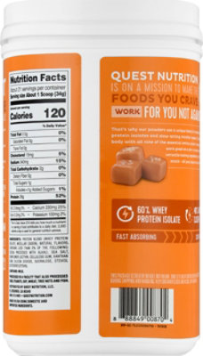Quest Salted Caramel Milkshake Protein Powder - 25.6 Oz - Image 6