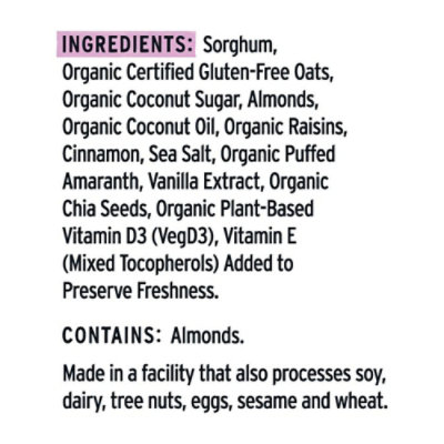 Purely Elizabeth Cereal Cinnamon Raisin Almond - 11 OZ - Image 4