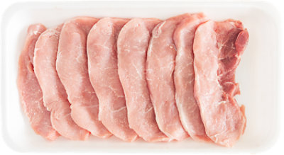 Pork Sirloin Chop Wfr Thin Boneless - LB - Image 1