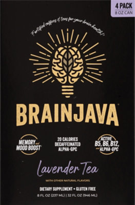 Brainjava Lavender Tea Decaf - 32 OZ - Image 4