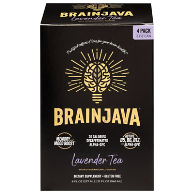 Brainjava Lavender Tea Decaf - 32 OZ - Image 1