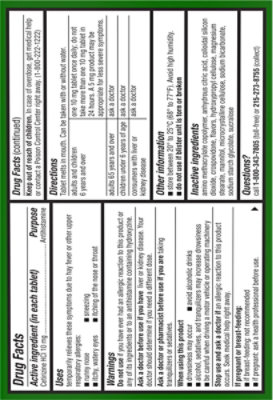 Zyrtec Childrens Allergy Antihistamine Dissolve Tabs Original Prescription - 12 CT - Image 4