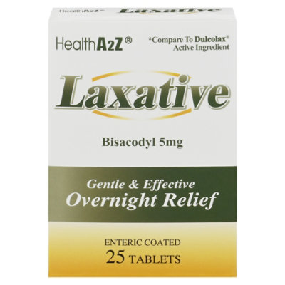 HeathA2Z Laxative Overnight Relief Tablets - 25 Count - Image 3