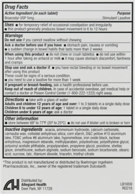 HeathA2Z Laxative Overnight Relief Tablets - 25 Count - Image 5