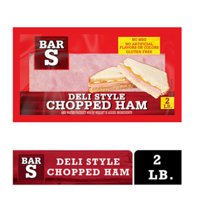 Bar S Deli Style Chopped Ham - 32 OZ - Image 1
