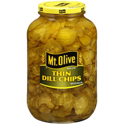 Mt Olive Hamburger Dill Chips - 128 OZ - Image 2