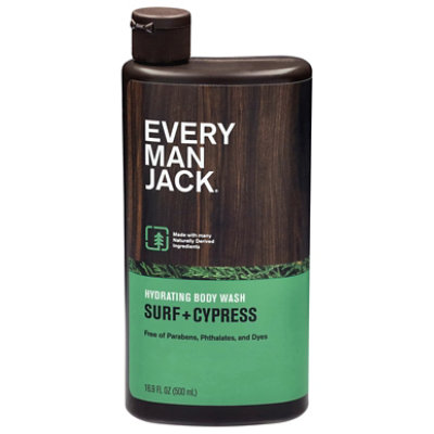Every Man Jack Wash Body Surf Cypress - 16.9 OZ - Image 1