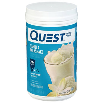 Quest Vanilla Milkshake Protein Powder - 25.6 Oz - Image 1