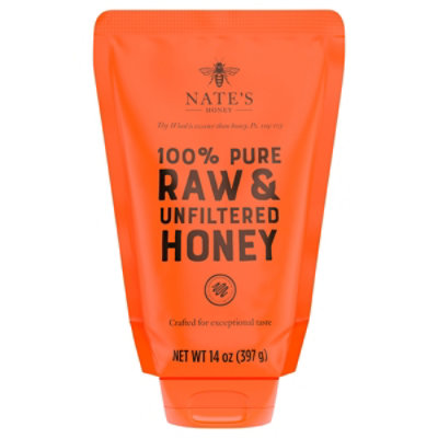 Nature Nate's Honey Co 100% Pure Raw & Unfiltered Honey Pouch - 14 Oz - Image 2