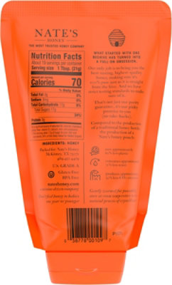 Nature Nate's Honey Co 100% Pure Raw & Unfiltered Honey Pouch - 14 Oz - Image 5