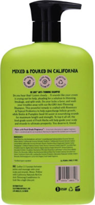 California Naturals Shampoo Anti Thinning - 16.5 OZ - Image 4