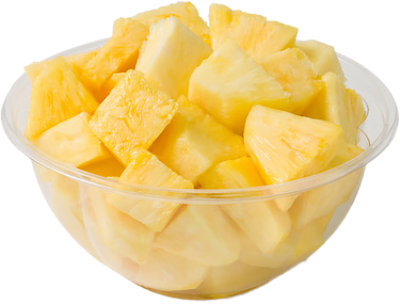 Fresh Cut Medium Pineapple Bowl 22oz - 22 OZ - Image 1