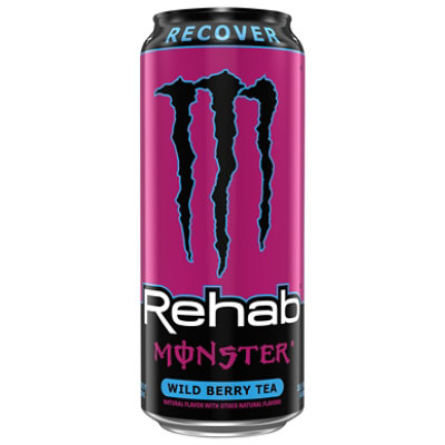 Monster Rehab Wild Berry Tea Energy Drink - 28 Fl. Oz. - Image 2